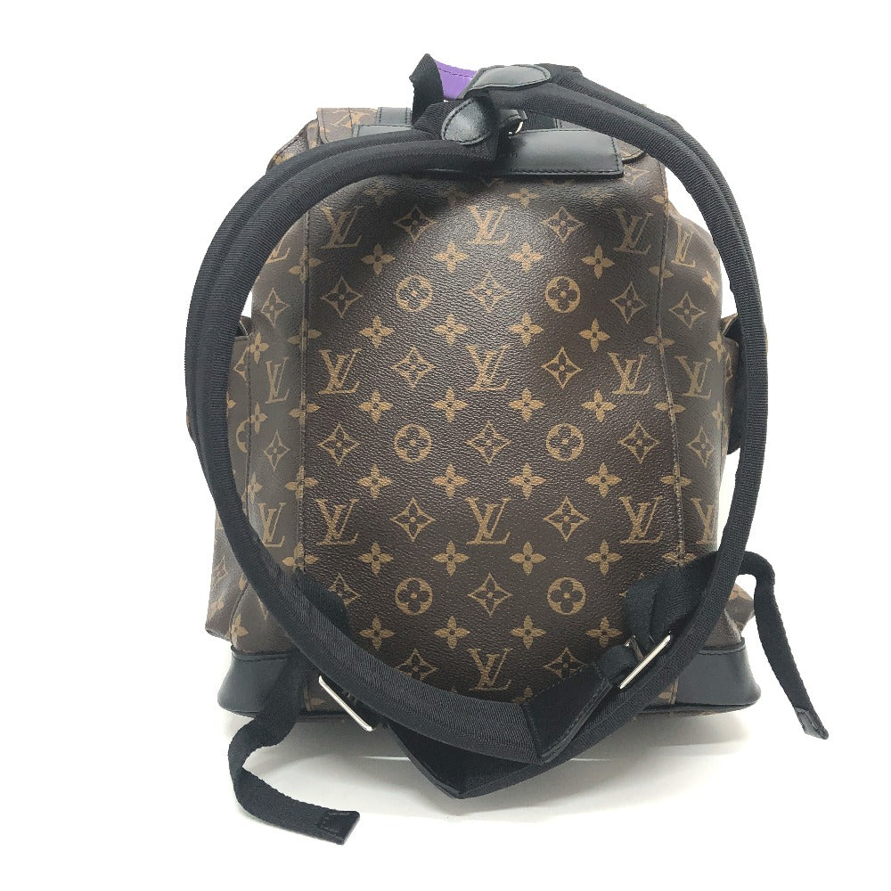 LOUIS VUITTON Backpack M46247 Monogram canvas purple Monogram macacer Christopher PM mens  d