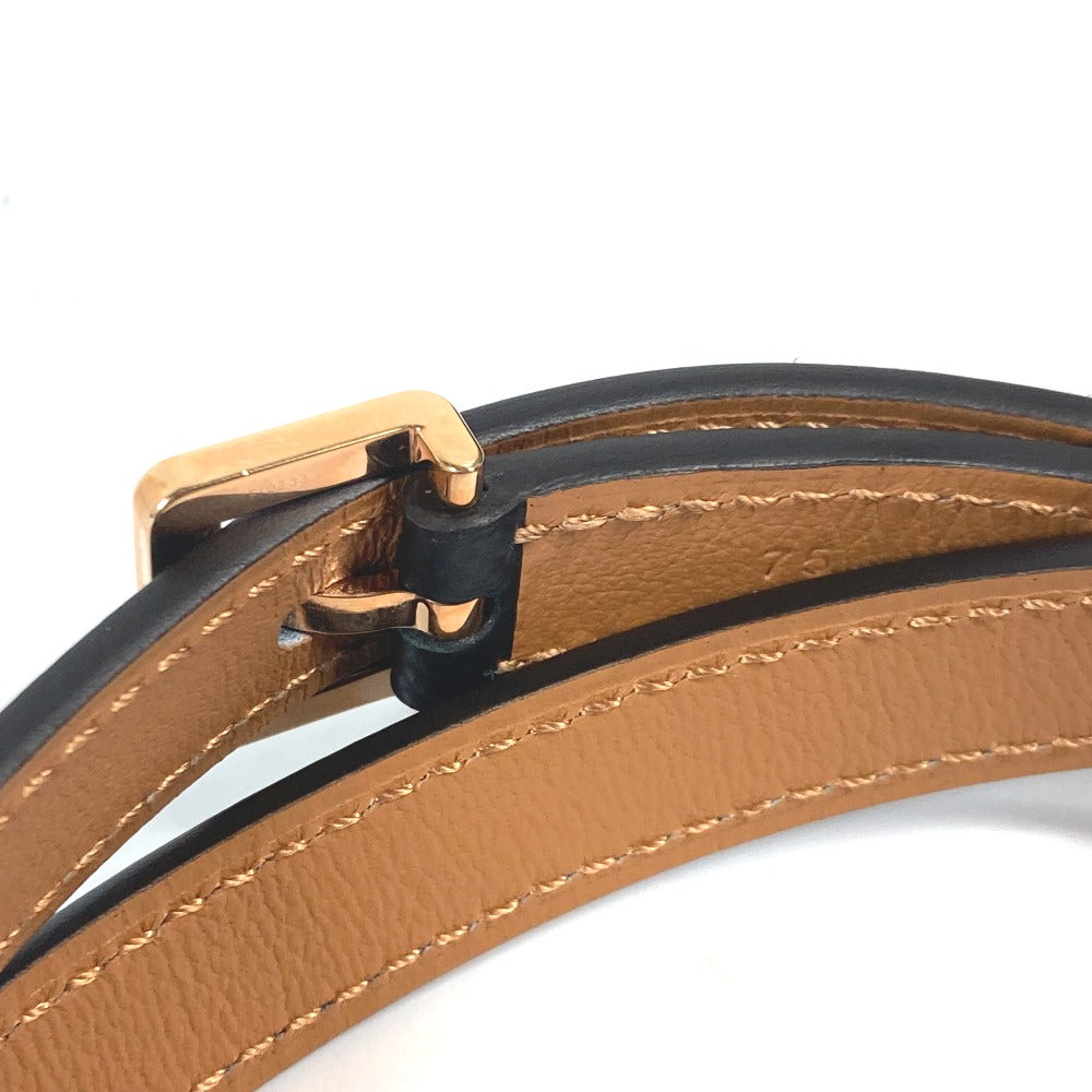 HERMES belt Epsom black H logo Belt Pop H 15 Women 75  d