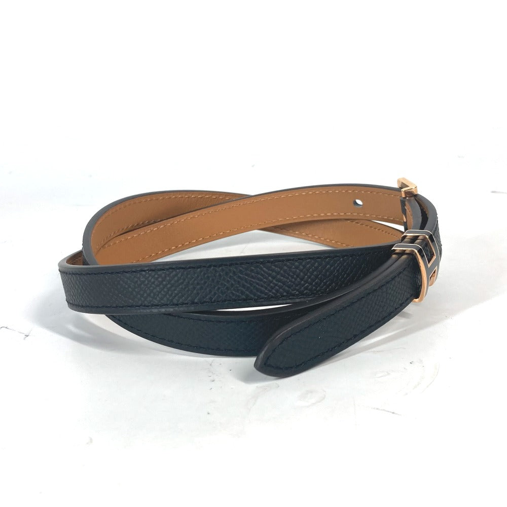 HERMES belt Epsom black H logo Belt Pop H 15 Women 75  d