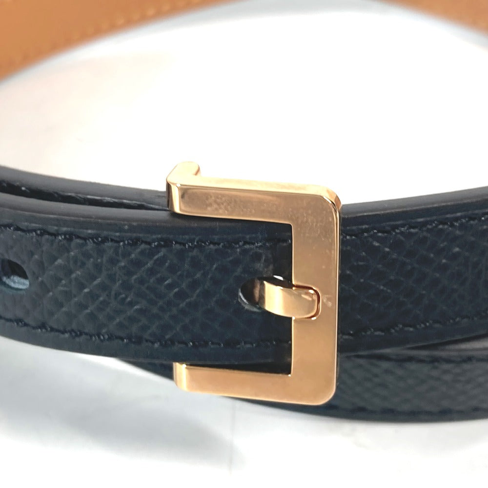 HERMES belt Epsom black H logo Belt Pop H 15 Women 75  d