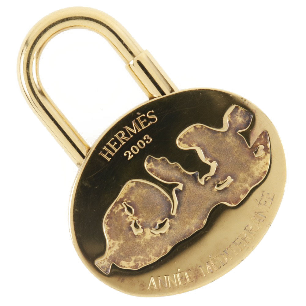 HERMES Cadena Plated Gold gold Mediterranean 2003 ANNEE MEDITERRANEE Women(Unisex)  d