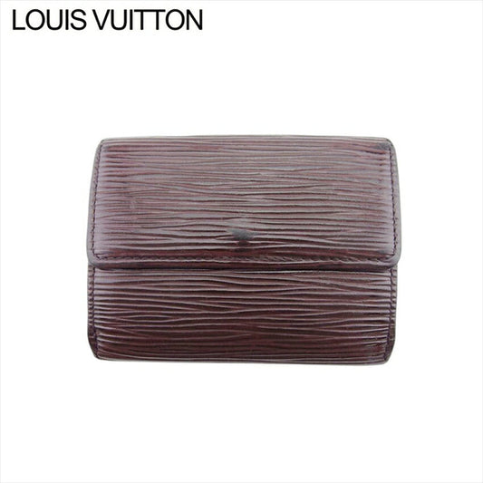 LOUIS VUITTON Coin case M6330D Epi Leather mocha Ludlow