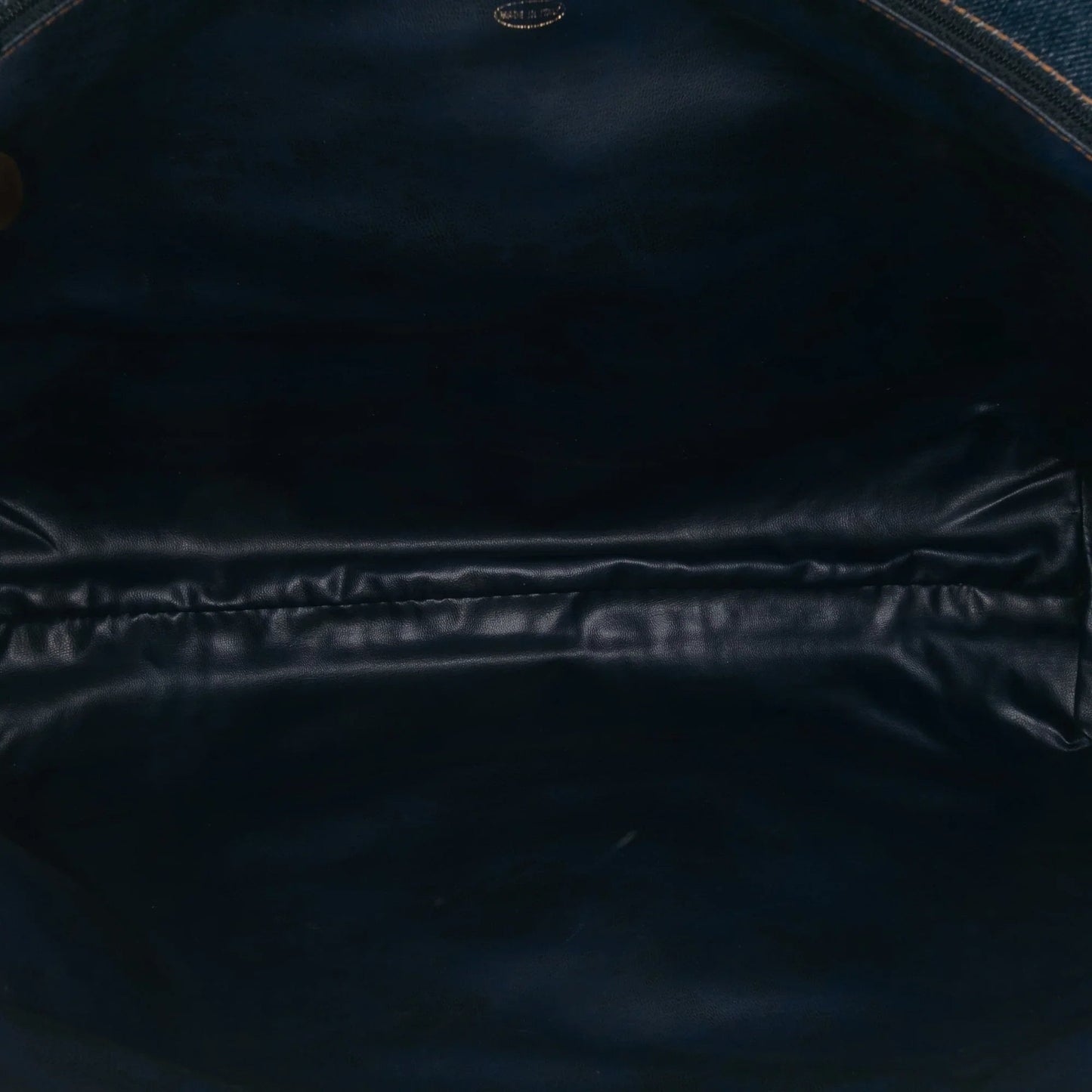 Blue Chanel CC Denim Chain Tote