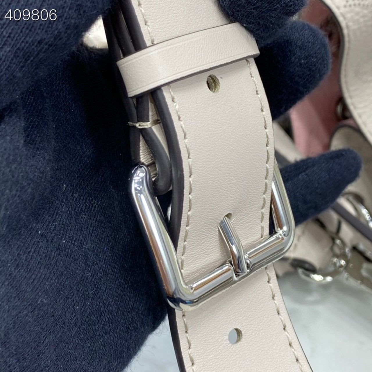 Top Quality Muria Bucket Bag Snow White For Women,  Shoulder And Crossbody Bags 9.8in/25cm Top Quality M58483