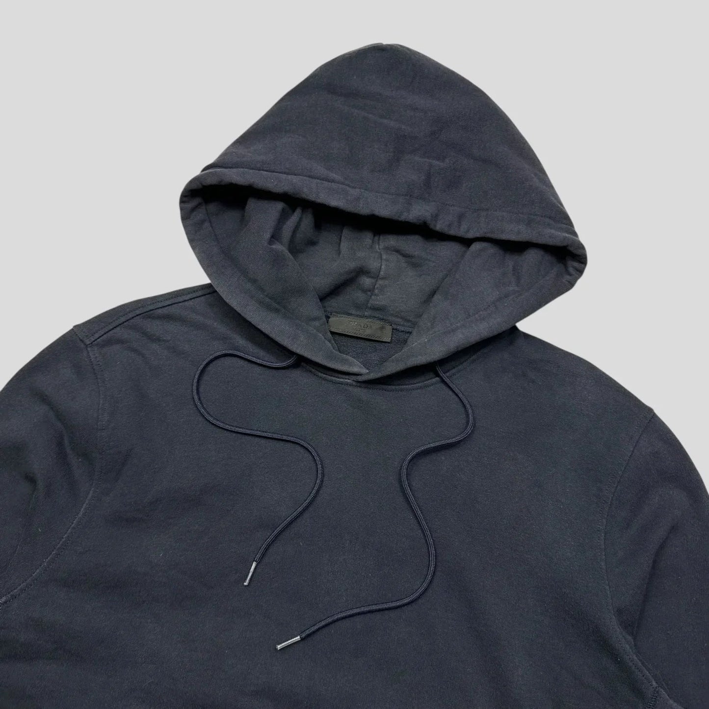 Prada Milano 2018 Red Tab Pullover Hoodie - M