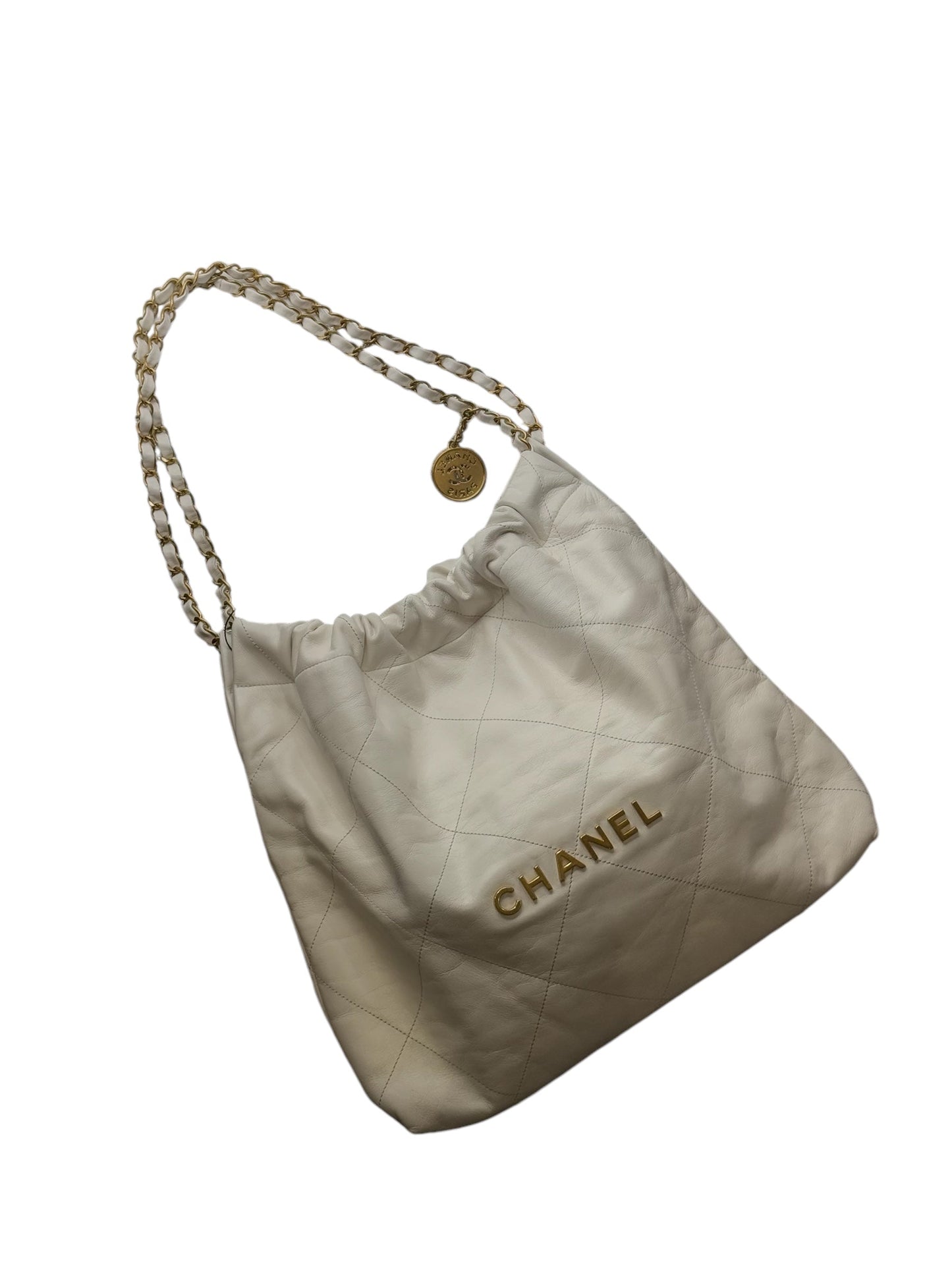 Chanel - Sac 22 blanc