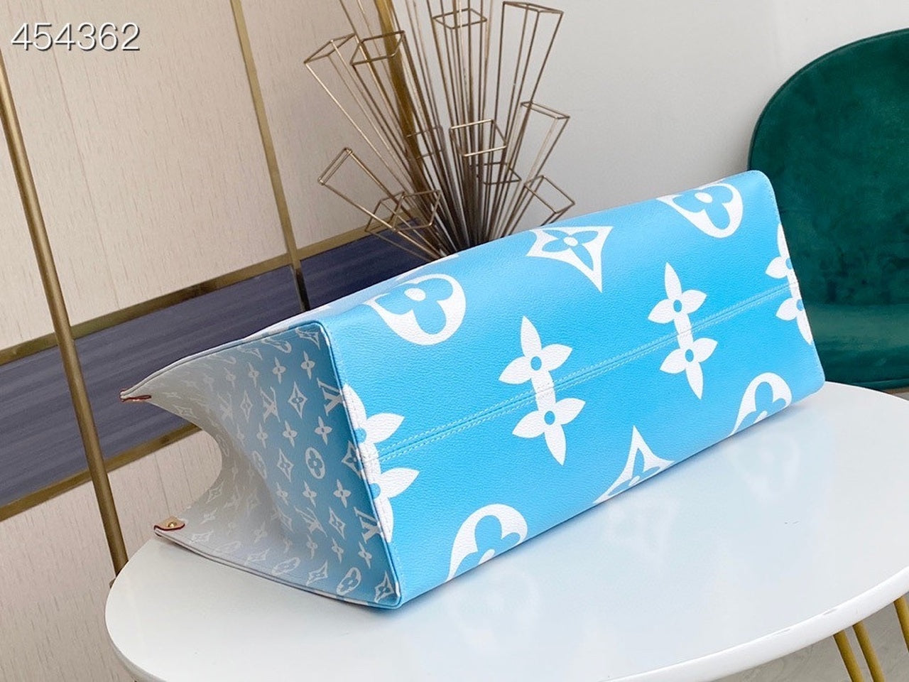Top Quality Onthego GM Tote Bag Blue For Women 41cm Top Quality M57639