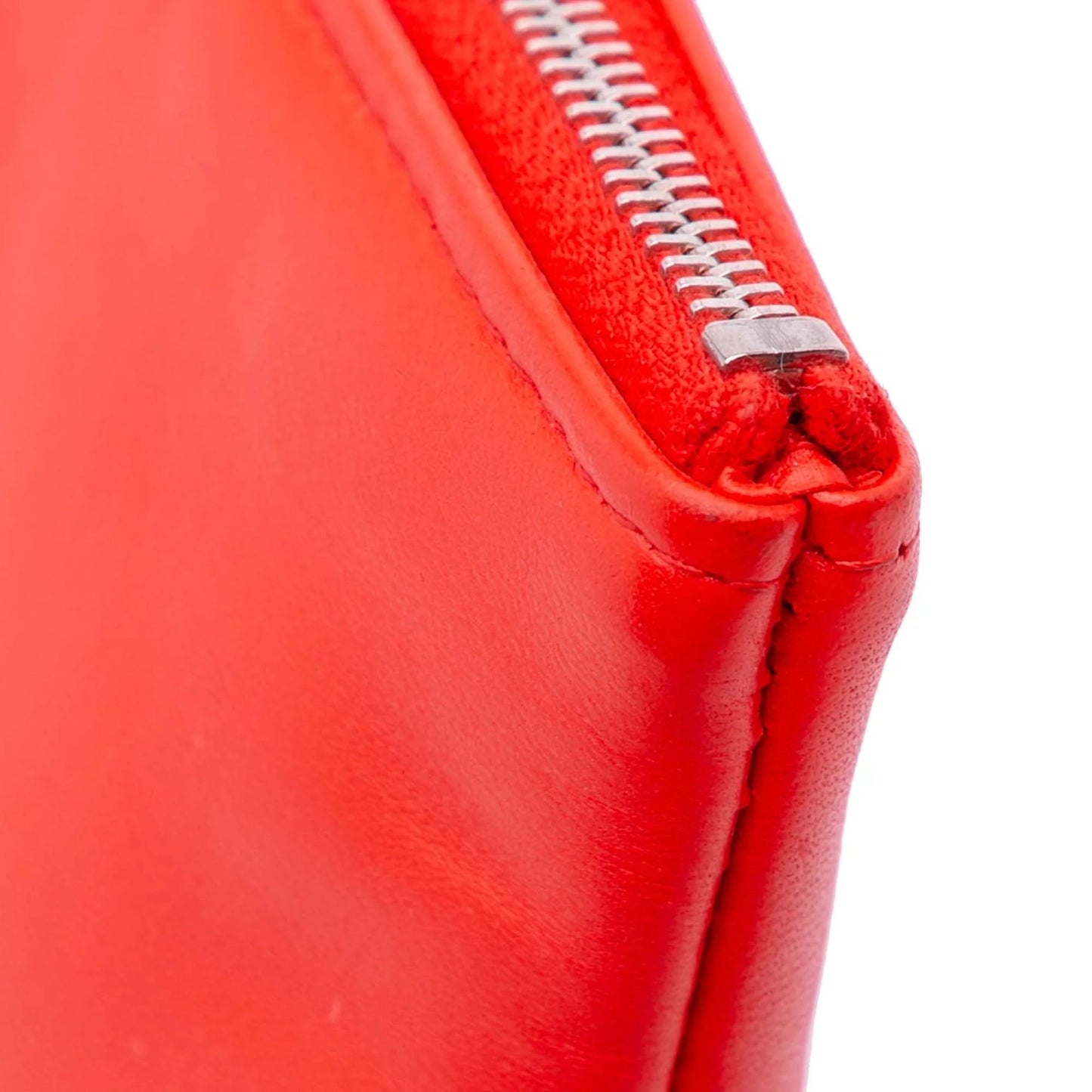 Red Chanel Medium Printed Lambskin Cuba La Habana O Case Clutch