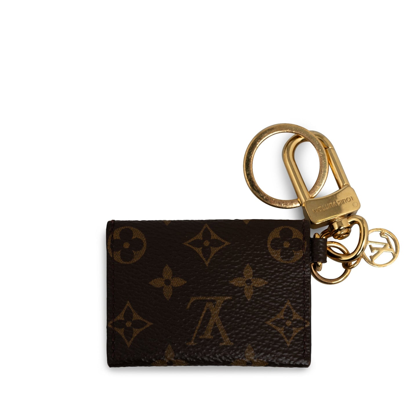Brown Louis Vuitton Monogram Kirigami Bag Charm And Key Holder