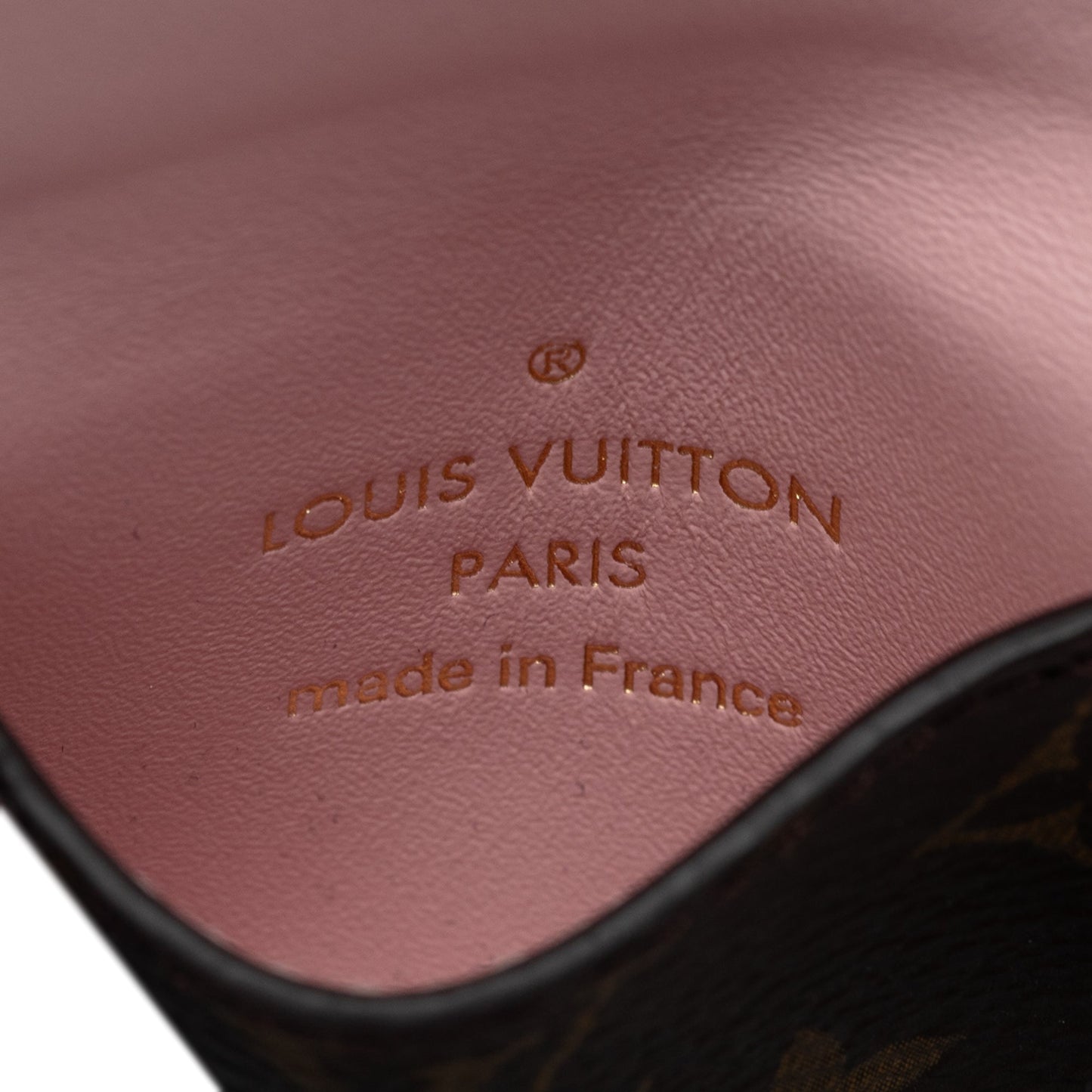 Brown Louis Vuitton Monogram Kirigami Bag Charm And Key Holder