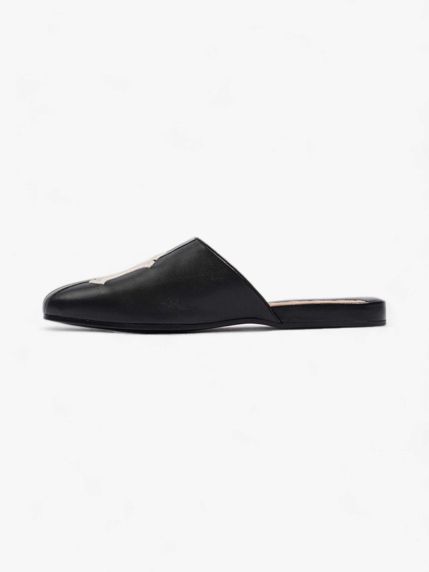 Gucci GG Yankees Loafers Black / Green / Red Leather EU 43 UK 9