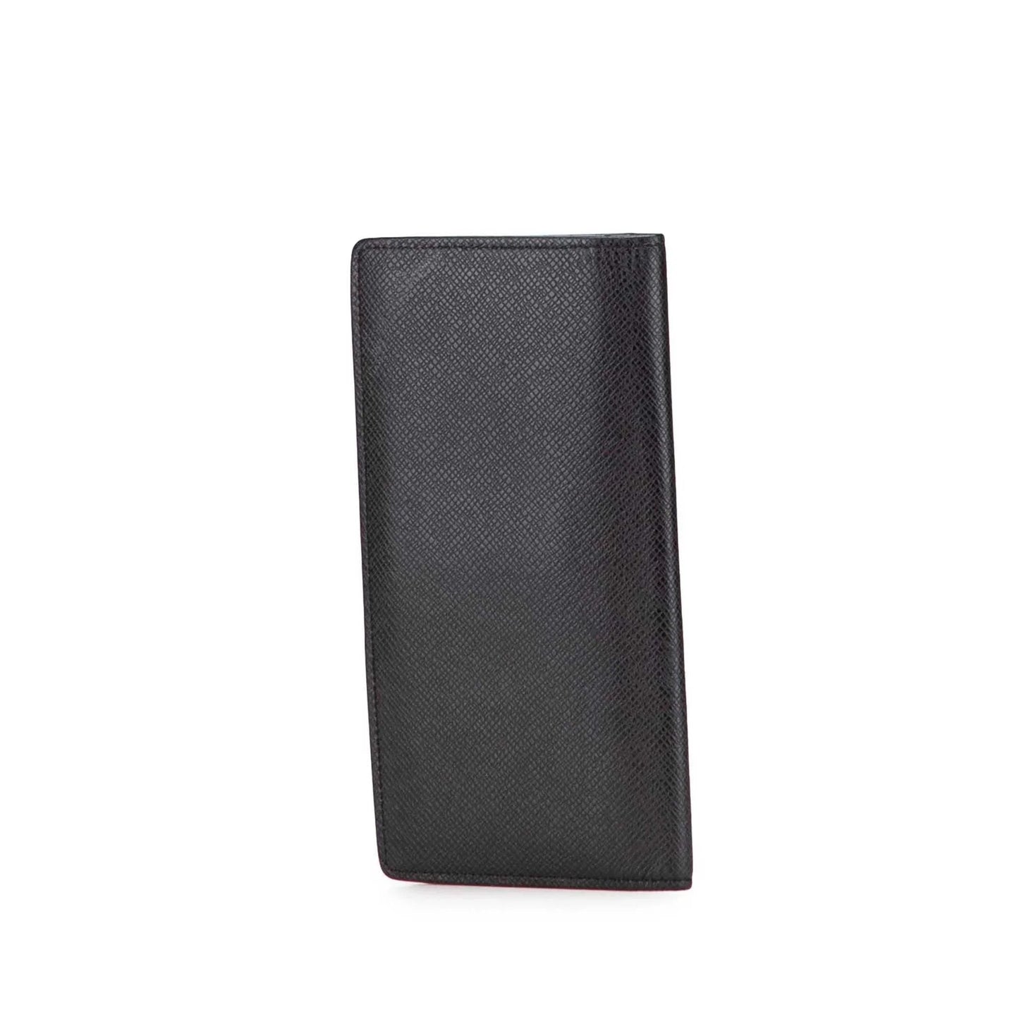 Black Louis Vuitton Taiga Brazza Wallet