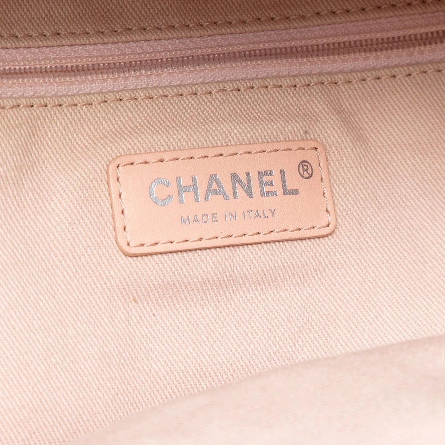 Pink Chanel Quilted Canvas Front Pocket Fringe Backpack