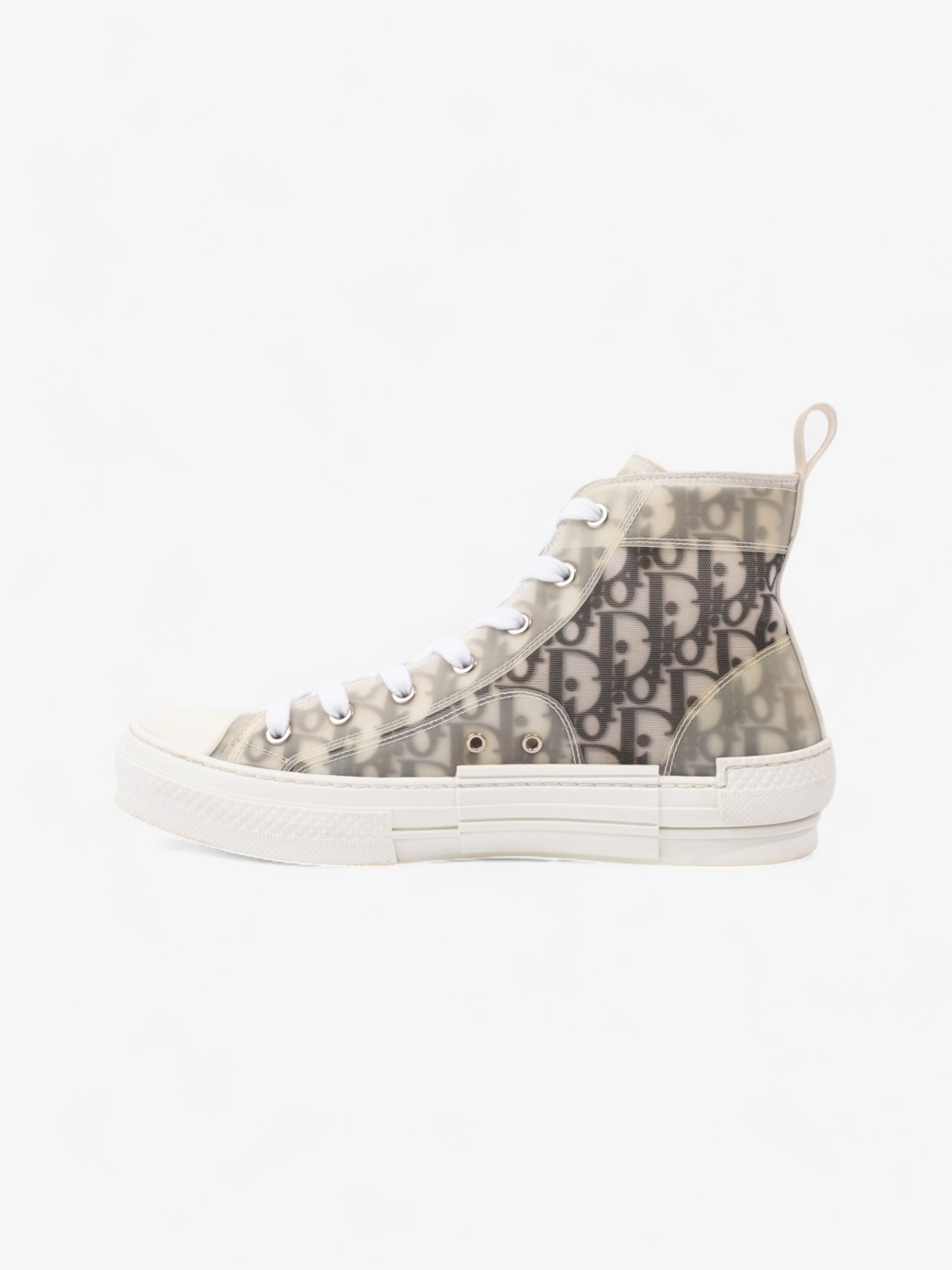 Christian Dior B23 High-tops Grey Oblique  / White Mesh EU 40 UK 7