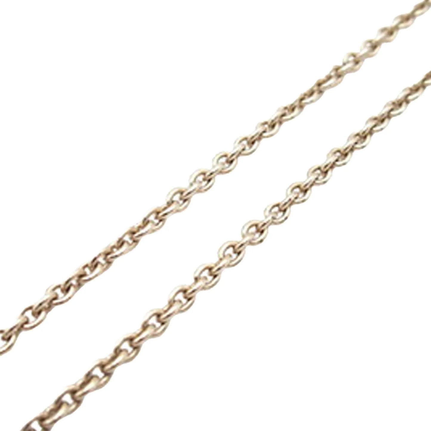 Gold Chanel Gold Plated Resin Train Tag Pendant Necklace