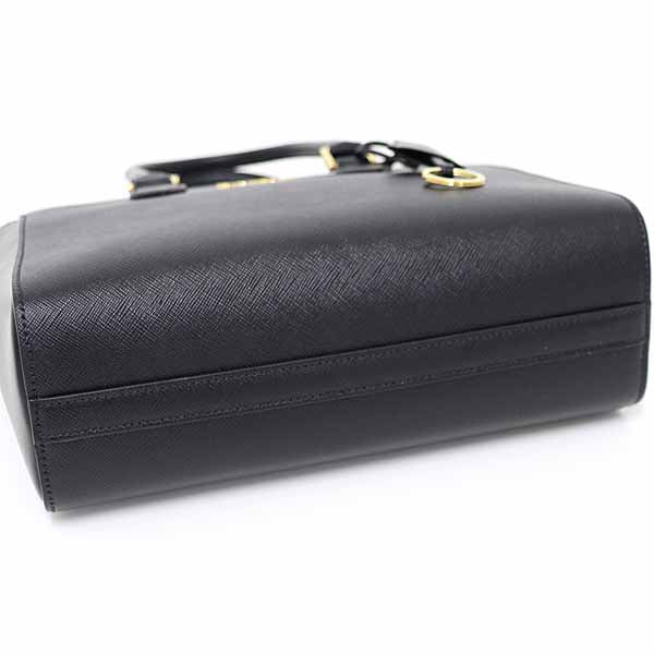 PRADA Shoulder Bag 1BA113 Safiano leather black Safiano 2way bag