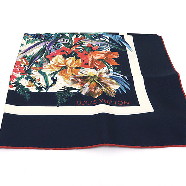 LOUIS VUITTON scarf M77975 silk multicolor Carre70・LV Bouquet