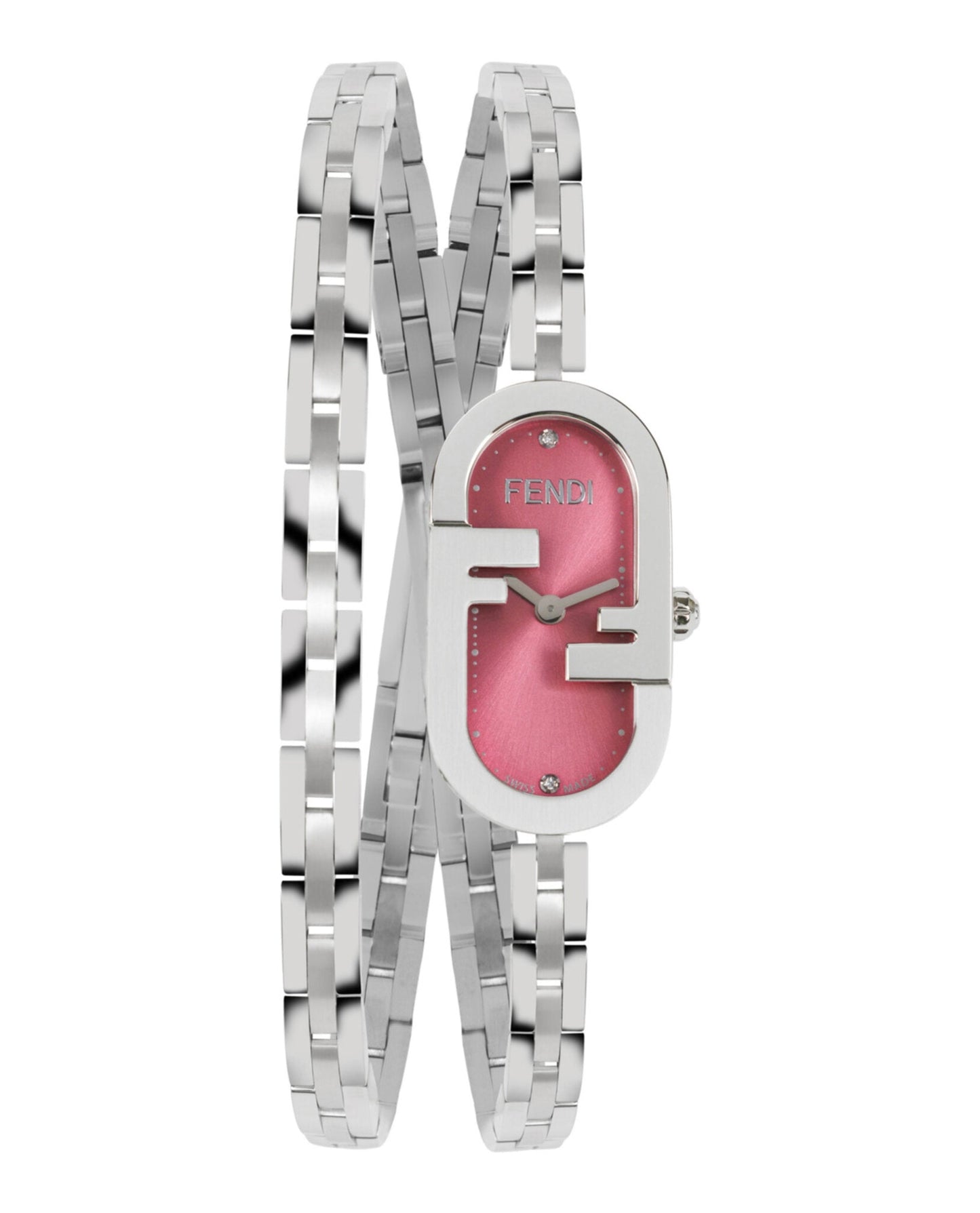 Fendi Womens  Stainless Steel 14.8mm Bracelet Fashion Watch