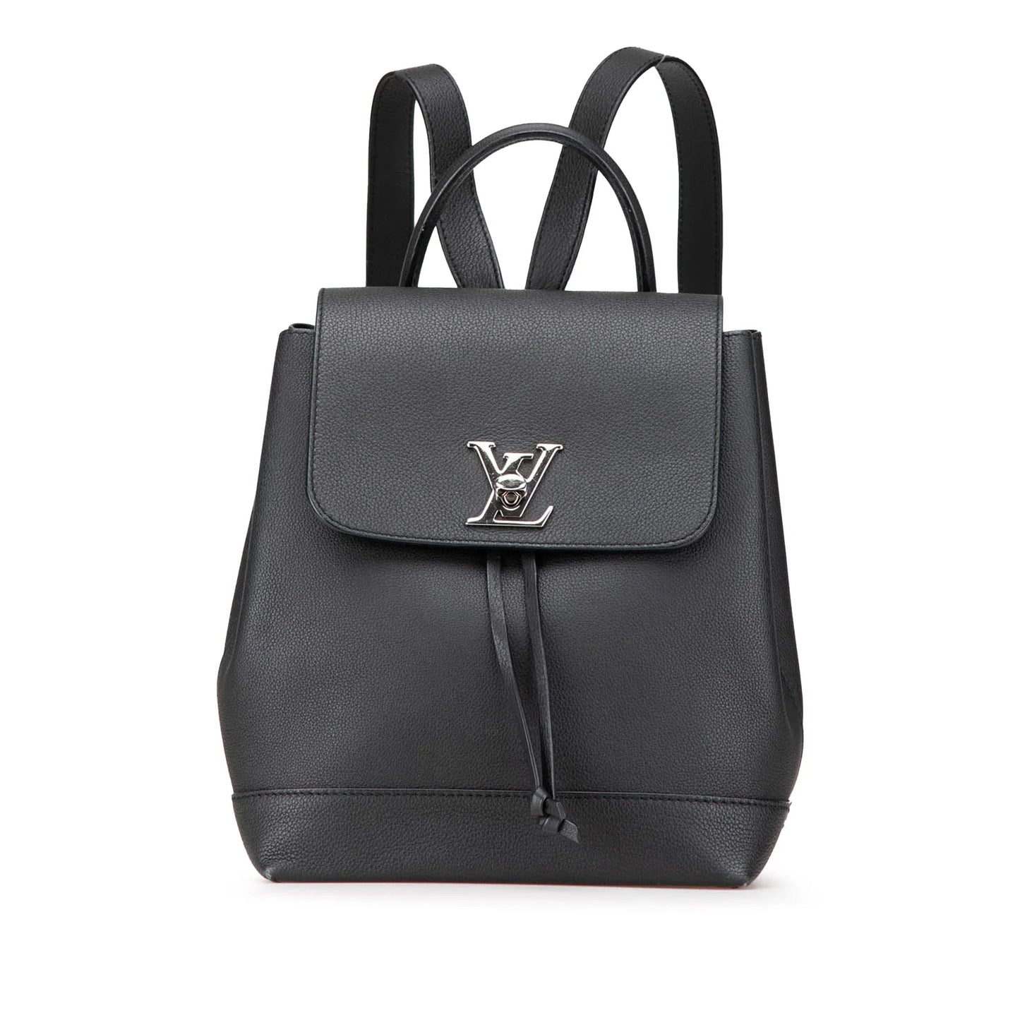 Black Louis Vuitton Taurillon Lockme Backpack
