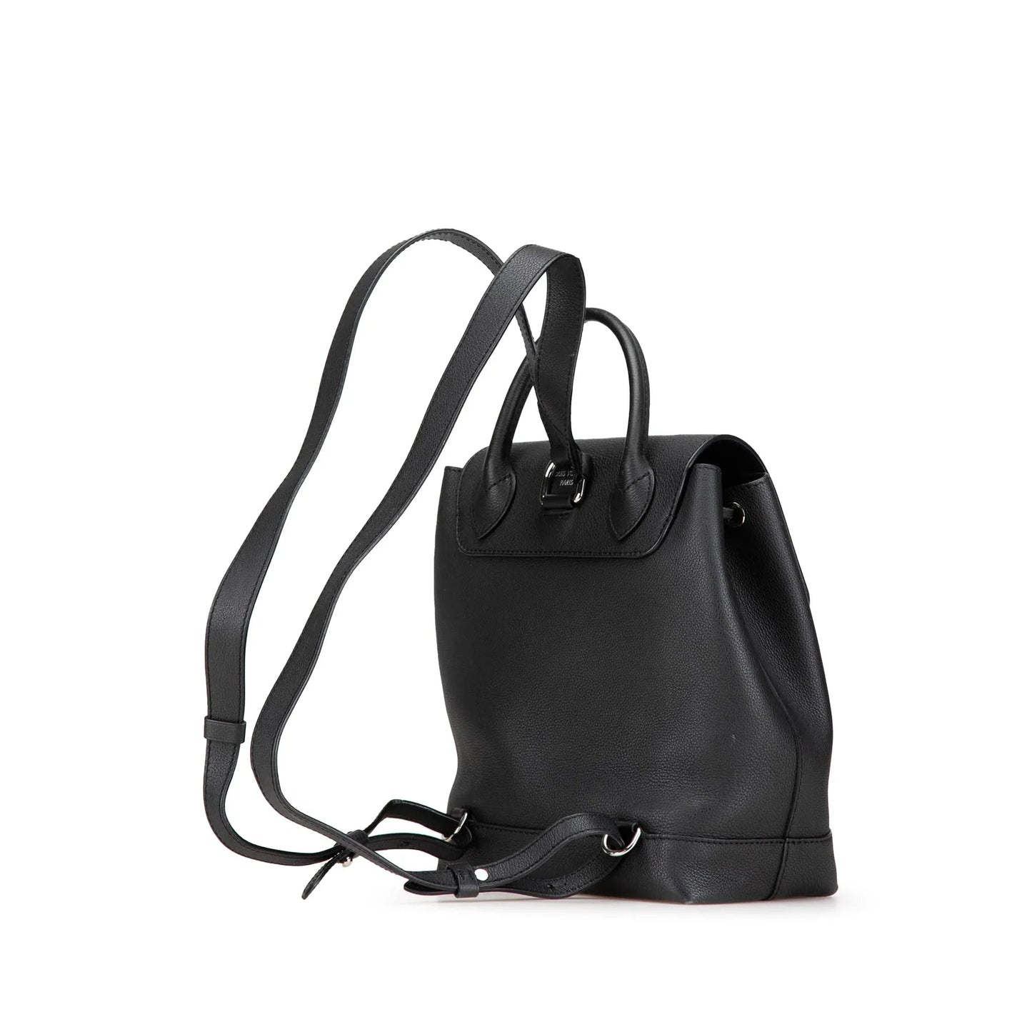 Black Louis Vuitton Taurillon Lockme Backpack