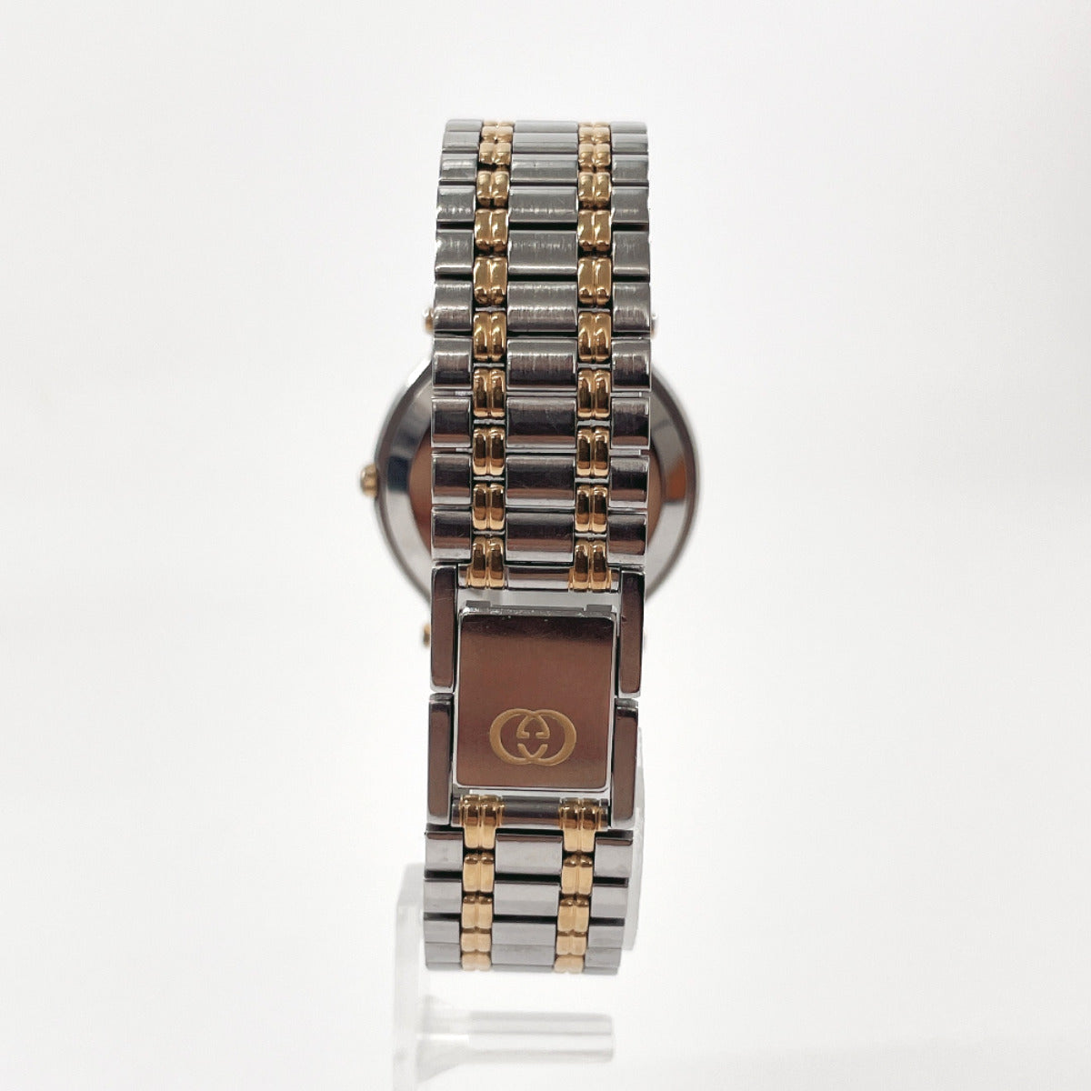 GUCCI Watches Quartz 9000M Stainless Steel Silver gold dial mens
