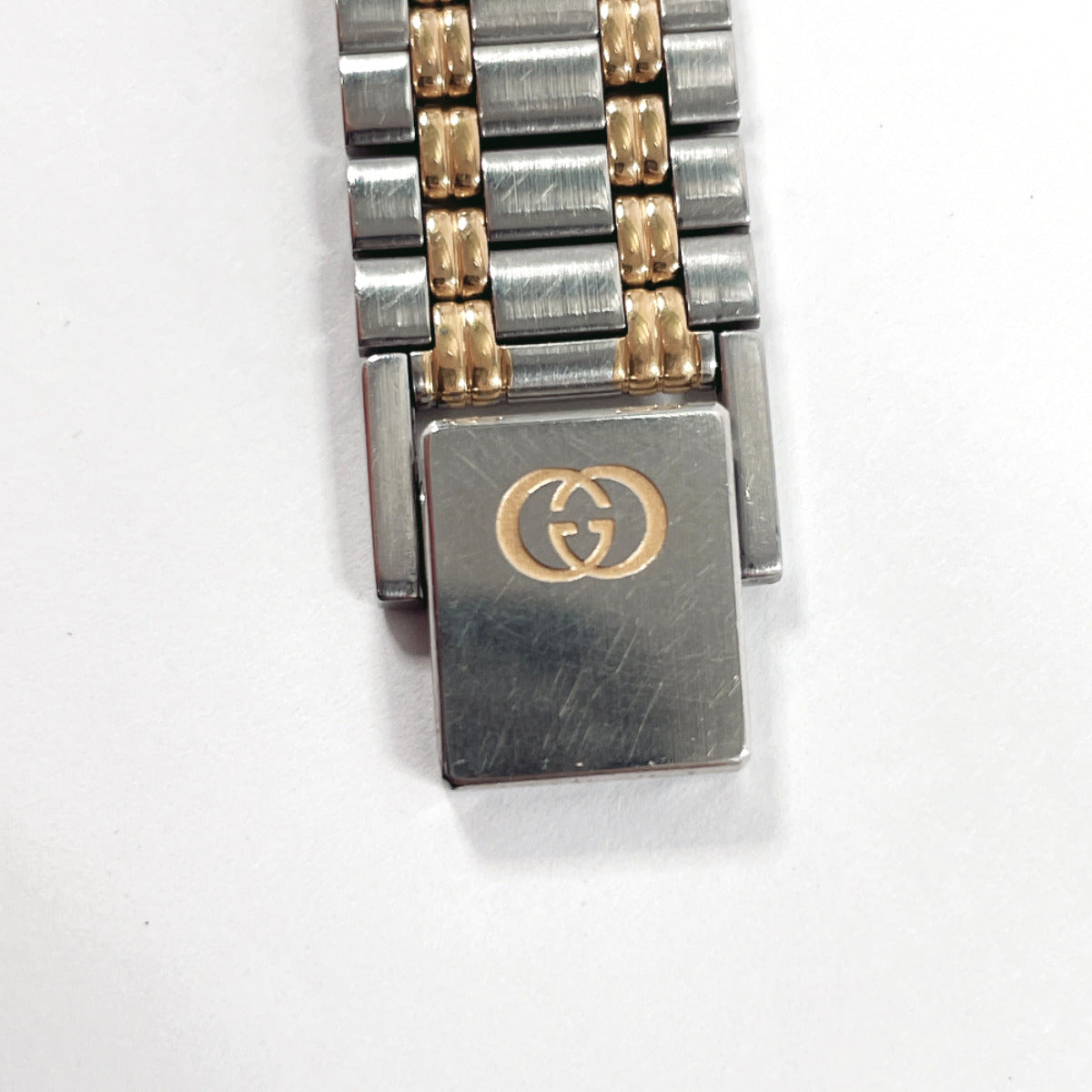 GUCCI Watches Quartz 9000M Stainless Steel Silver gold dial mens  d