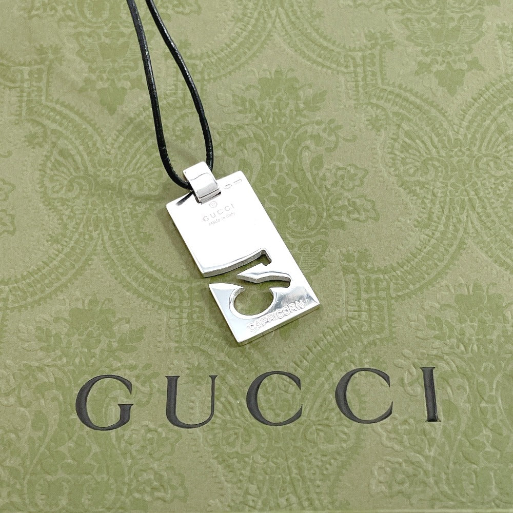 GUCCI Necklace Silver925 Silver Constellation CAPRICORN Capricorn unisex