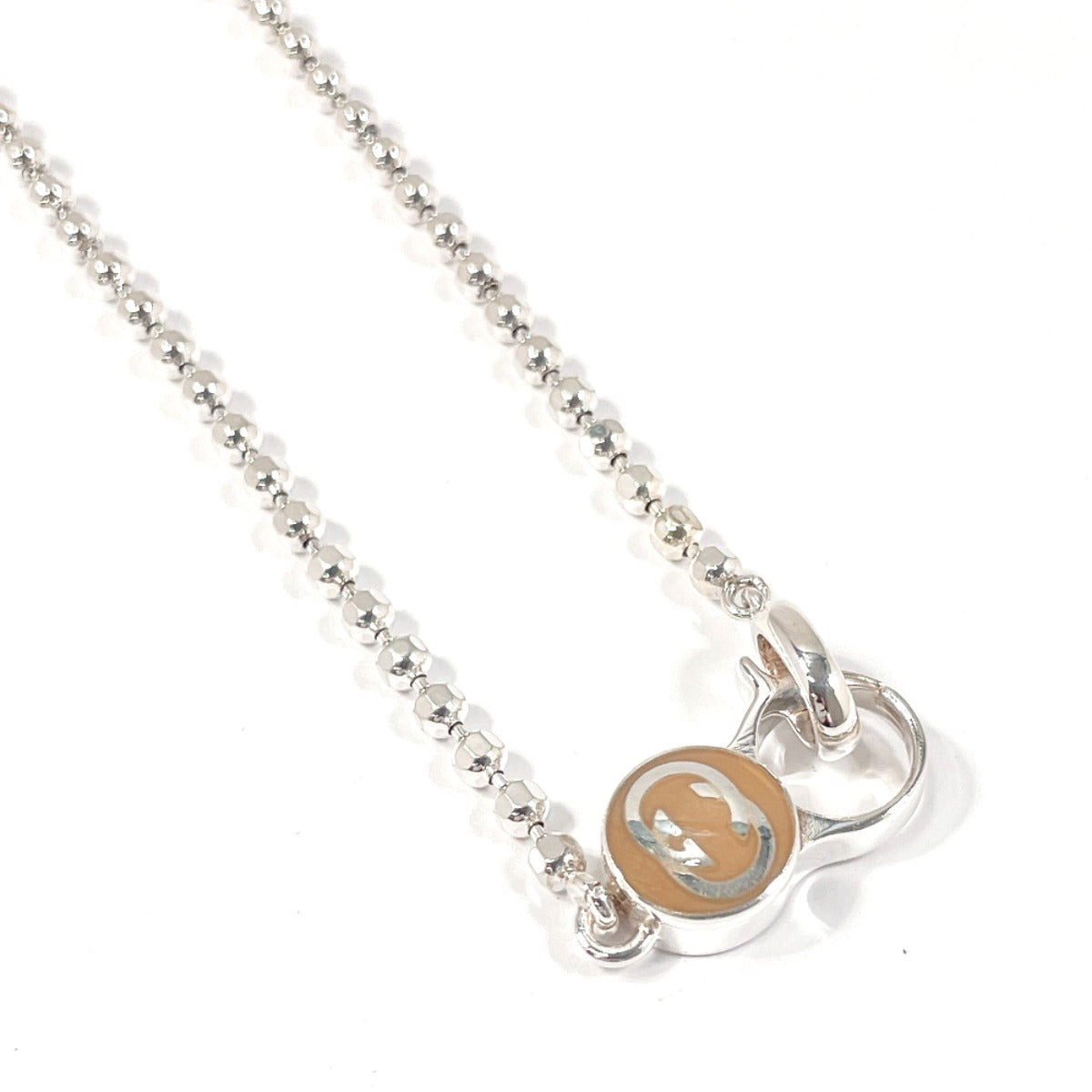 GUCCI Necklace Silver925 Silver GG logo Women