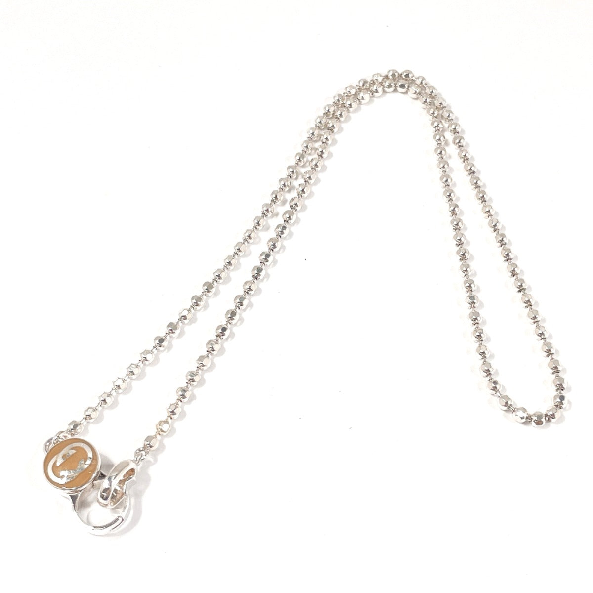 GUCCI Necklace Silver925 Silver GG logo Women