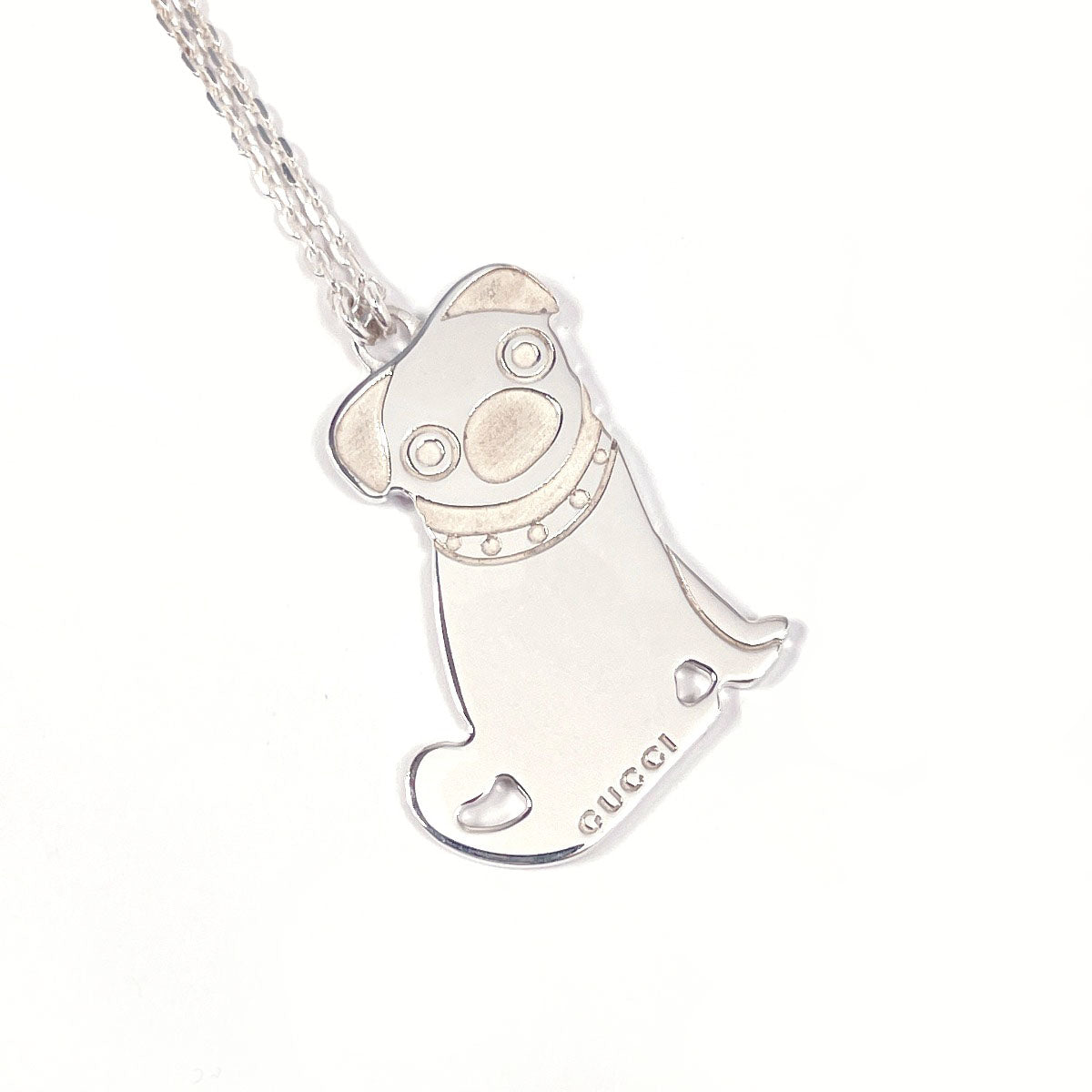 GUCCI Necklace Silver925 Silver Guccioli Oliver Pug Women