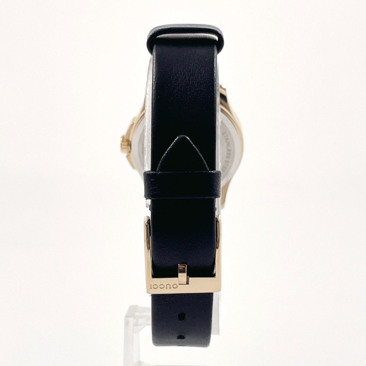 GUCCI Watches Quartz YA126571 Stainless Steel , Leather gold G timeless Silver dial Women