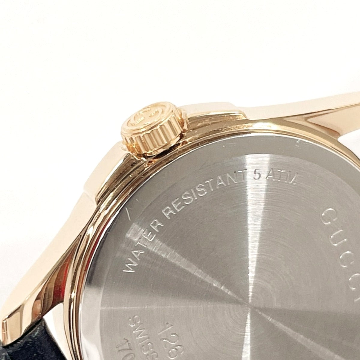 GUCCI Watches Quartz YA126571 Stainless Steel , Leather gold G timeless Silver dial Women  d