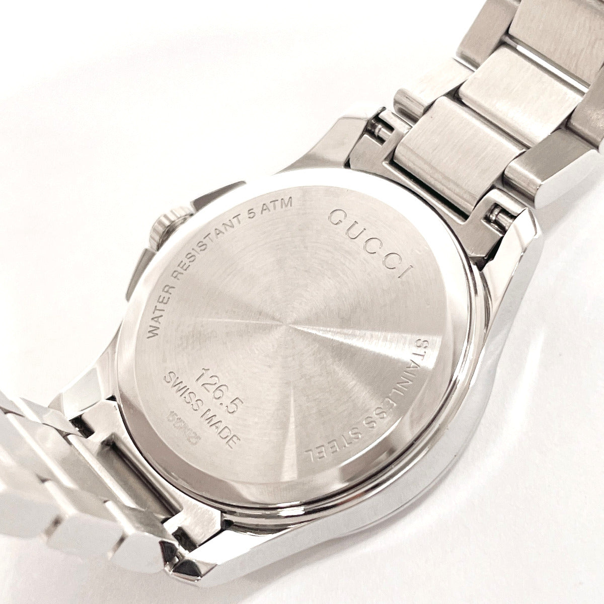 GUCCI Watches Quartz YA126524 Stainless Steel Silver G timeless pink dial Women  d