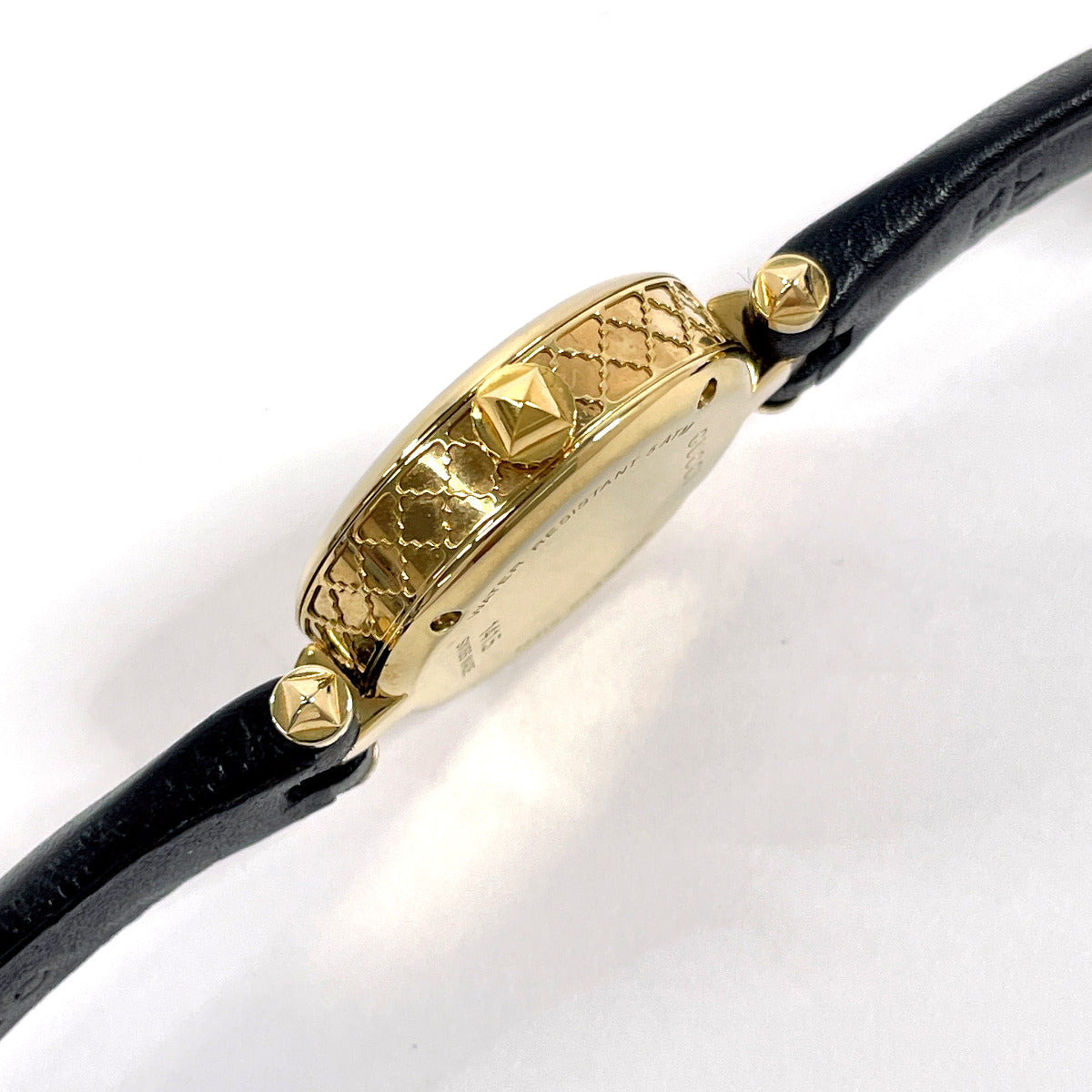GUCCI Watches Quartz YA141505 Stainless Steel , Leather gold Diamantissima shell dial Women  d