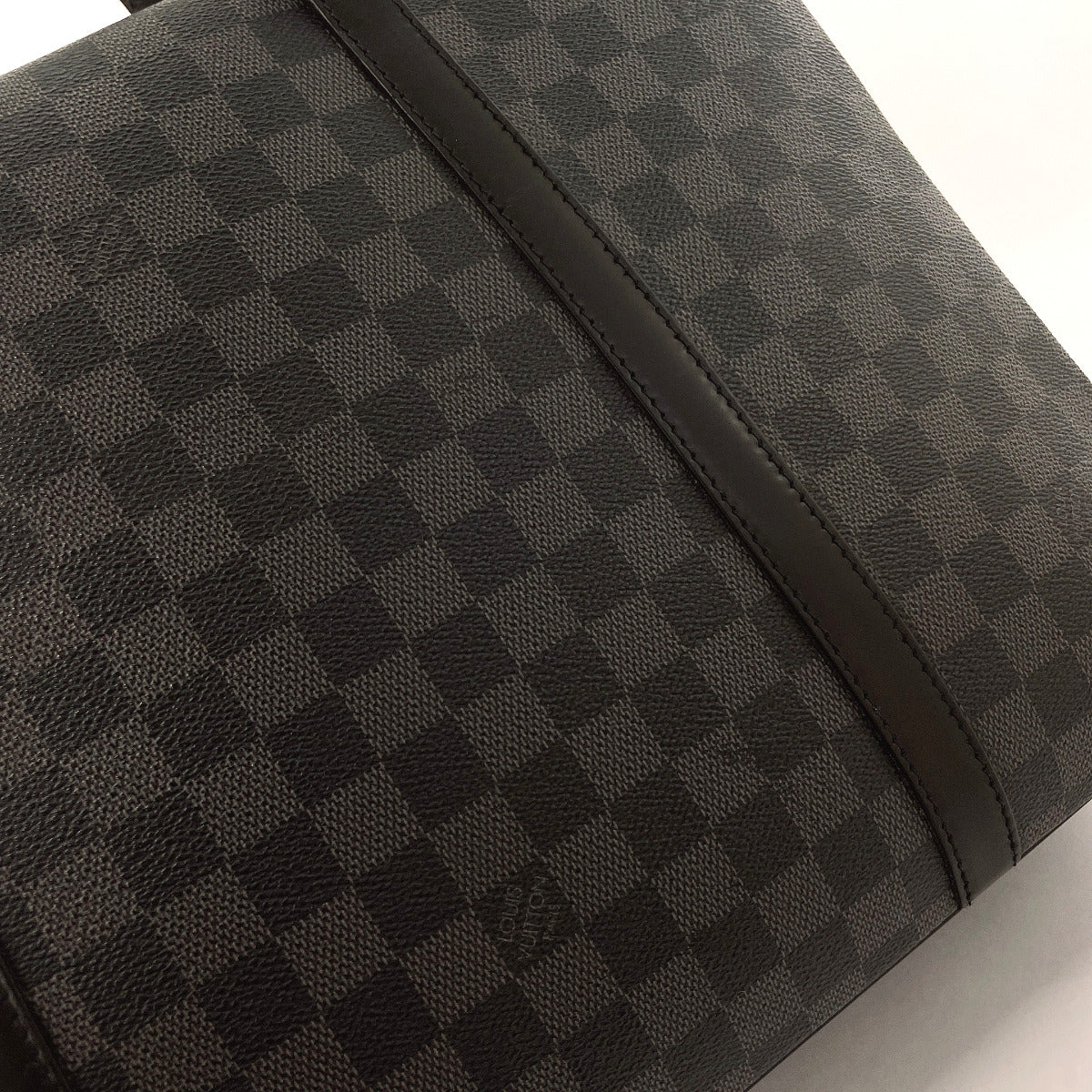 LOUIS VUITTON Business bag N48118 Damier Grafitte black Yone mens  d