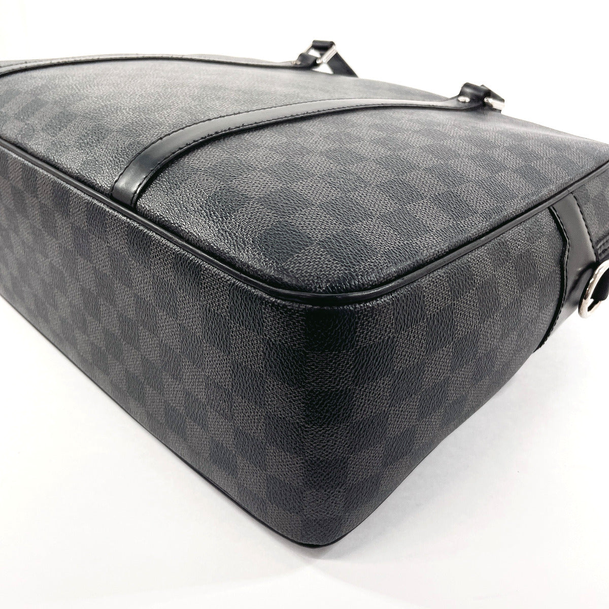 LOUIS VUITTON Business bag N48118 Damier Grafitte black Yone mens  d
