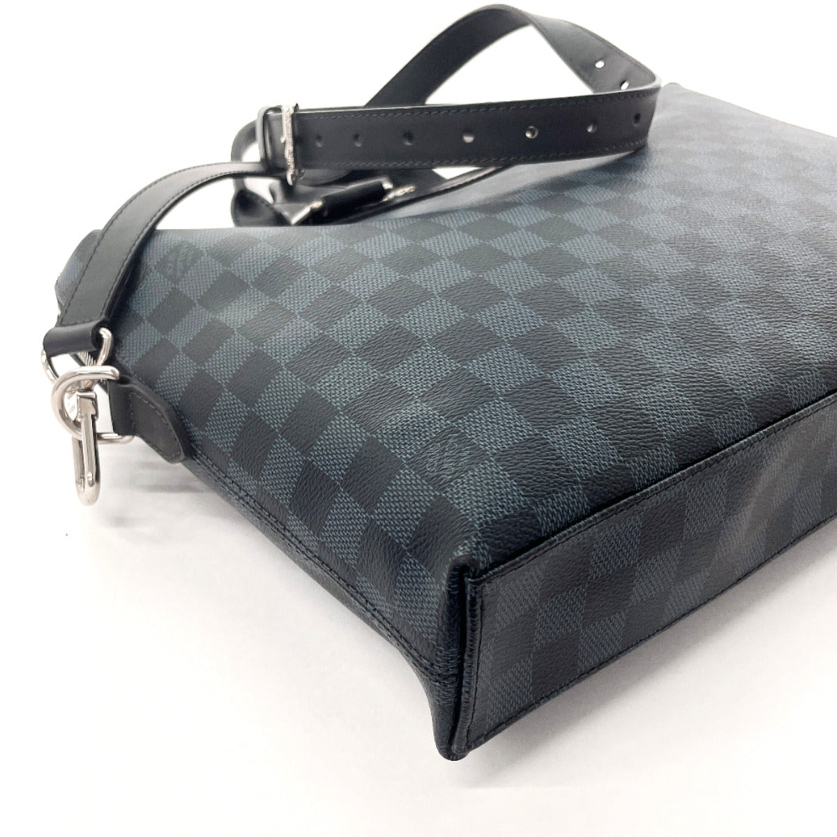 LOUIS VUITTON Business bag N42241 Damier Cobalt black 2WAY Porto Documents Jules mens  d