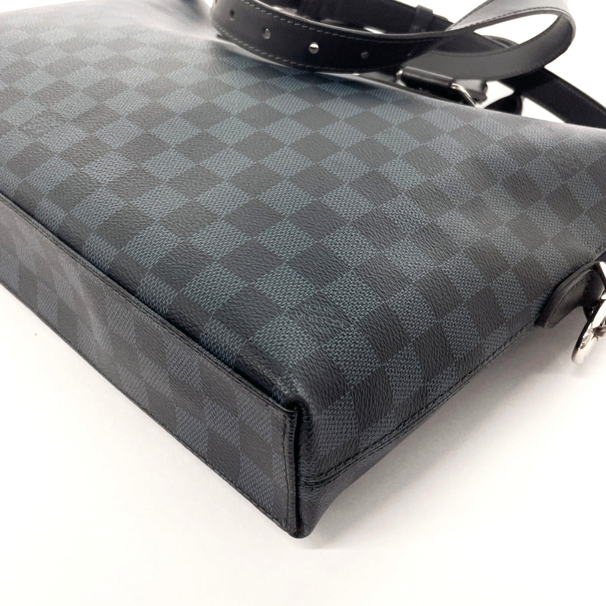 LOUIS VUITTON Business bag N42241 Damier Cobalt black 2WAY Porto Documents Jules mens  d