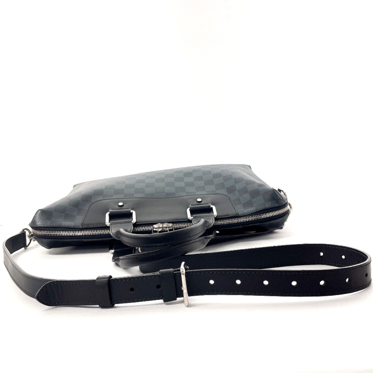 LOUIS VUITTON Business bag N42241 Damier Cobalt black 2WAY Porto Documents Jules mens  d