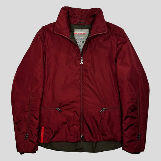 Prada Sport AW00 Technical Nylon Padded Backpack Jacket - IT44 (S)