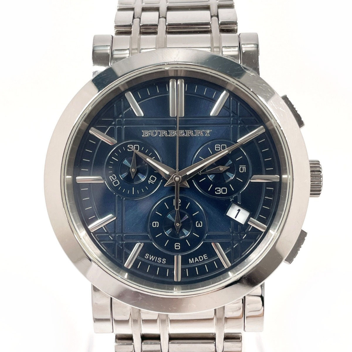 Burberry Heritage Chronograph Stainless Steel