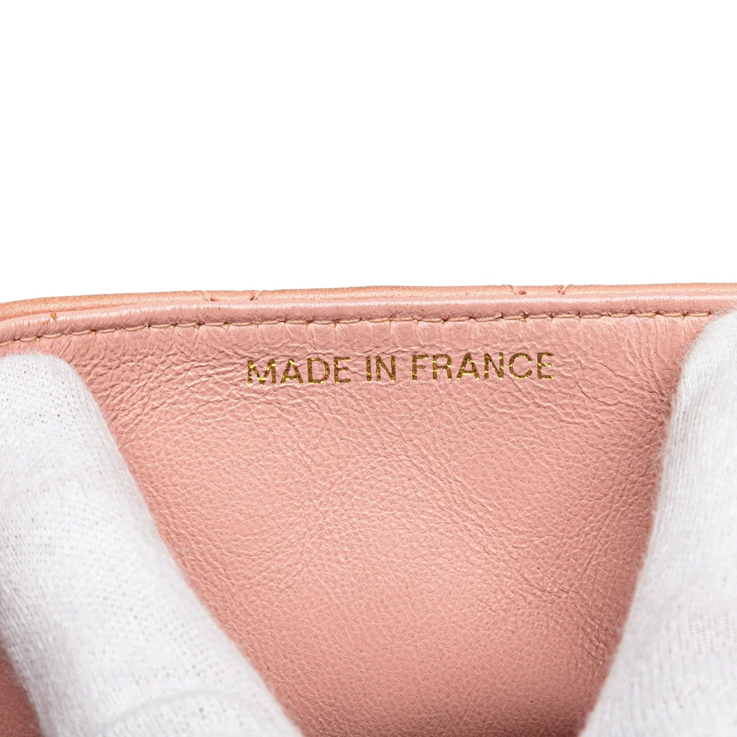Pink Chanel Mini Square Classic Lambskin Single Flap Crossbody Bag