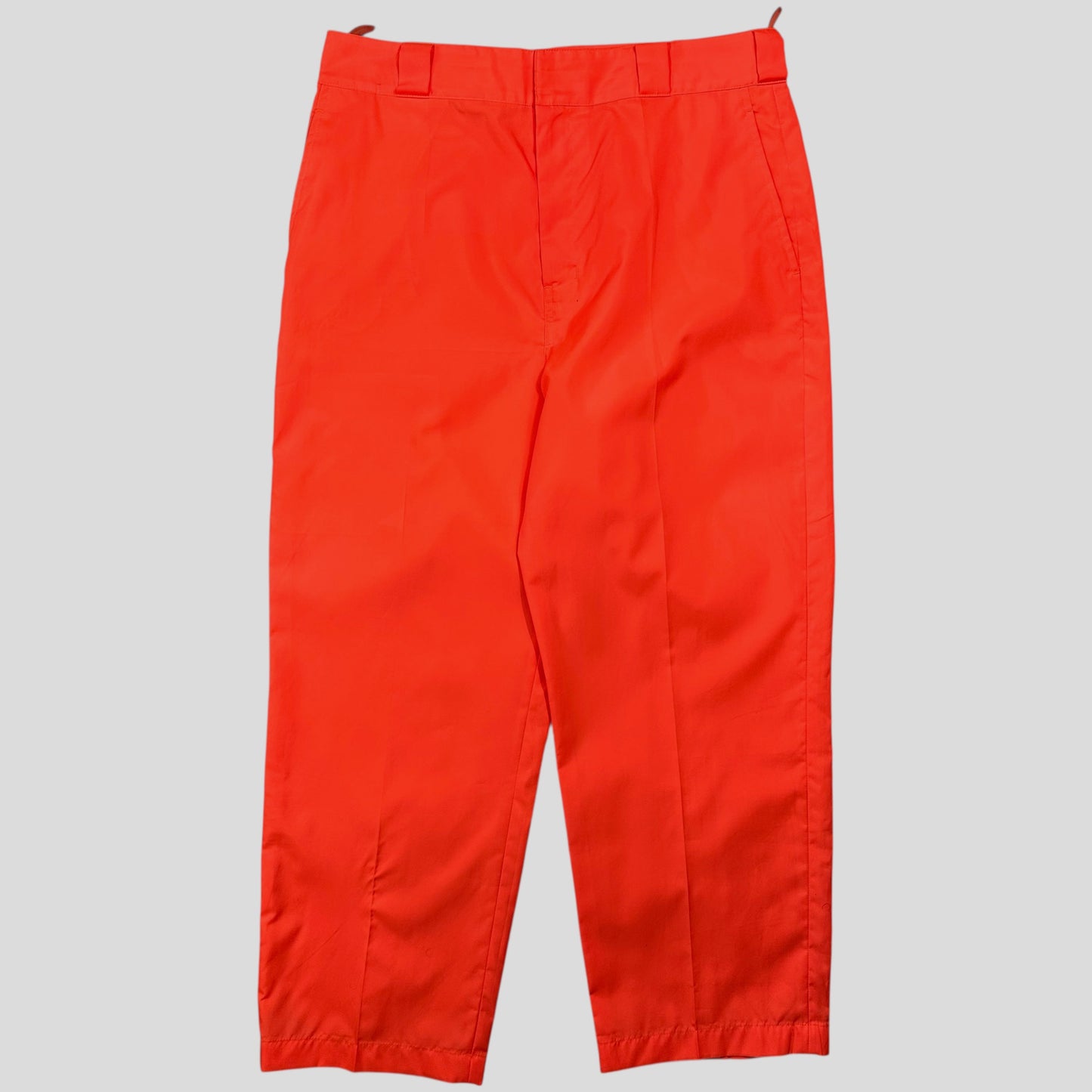 Prada Milano 2018 Orange Nylon Gabardine Triangle Logo Tro rs - S/M