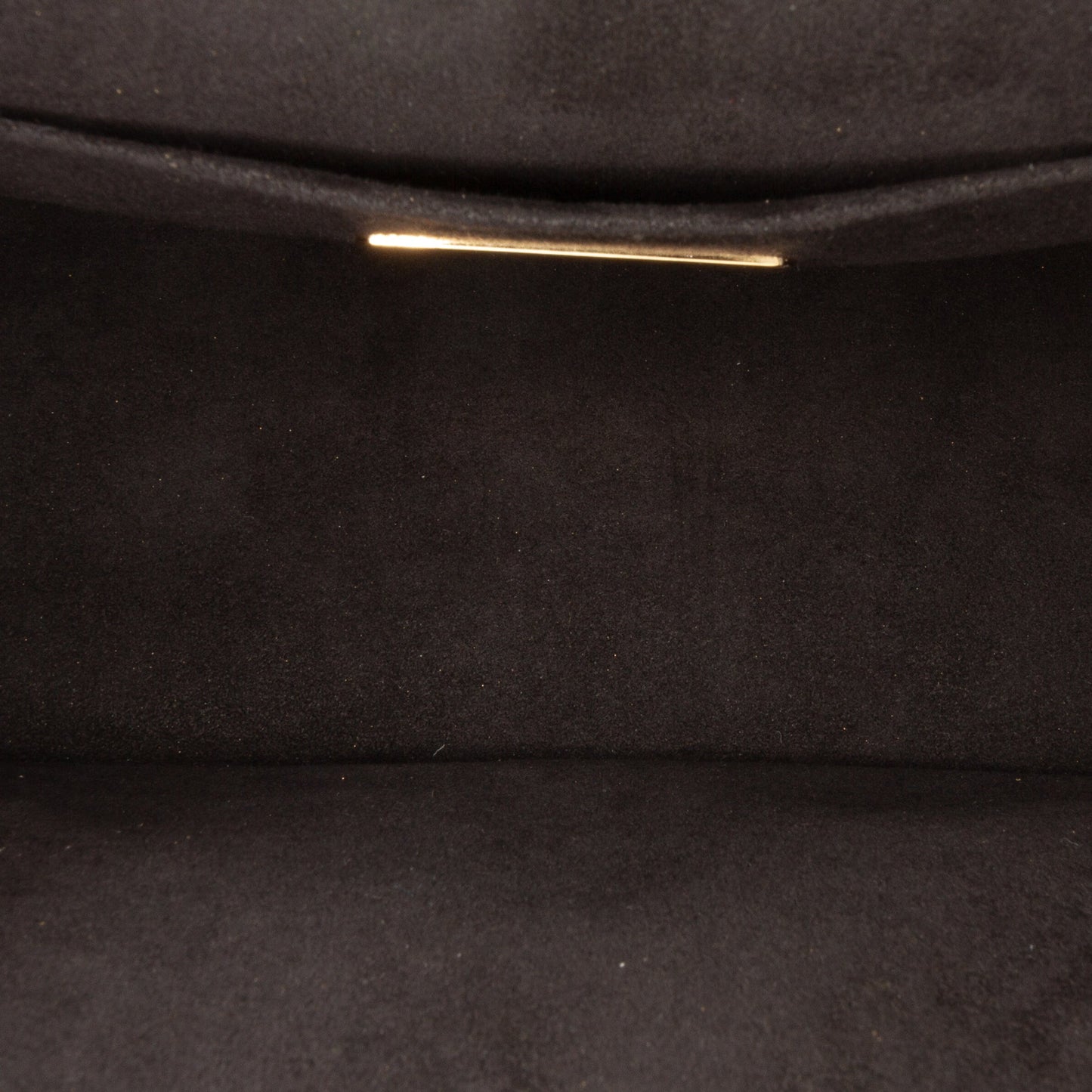 Gold Chanel Small Calfskin Kiss Lock Frame Bag