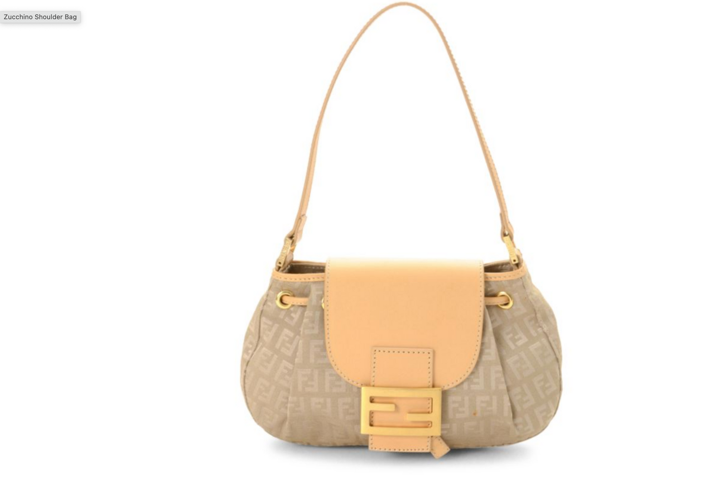 FENDI ZUCCHINO   SATCHEL BAG