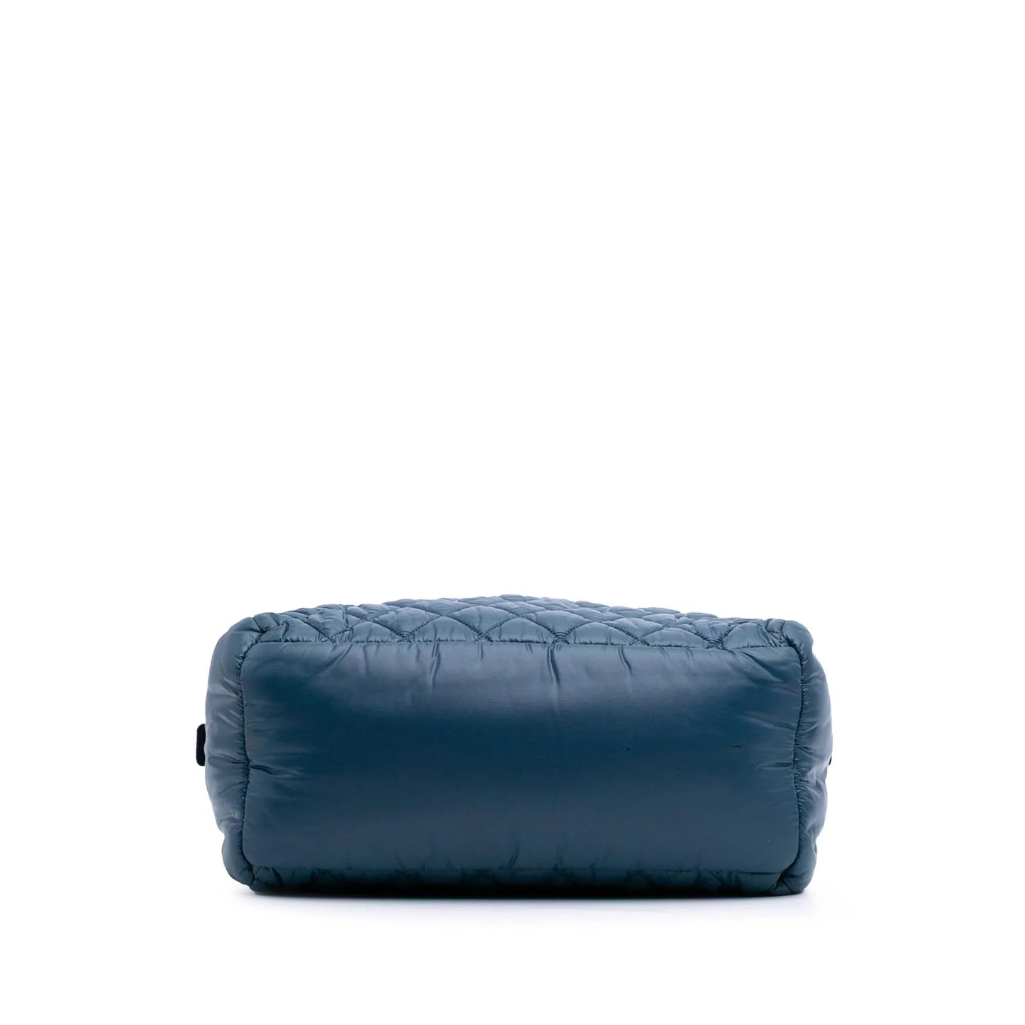 Blue Chanel Small Quilted Nylon Coco Cocoon Tote
