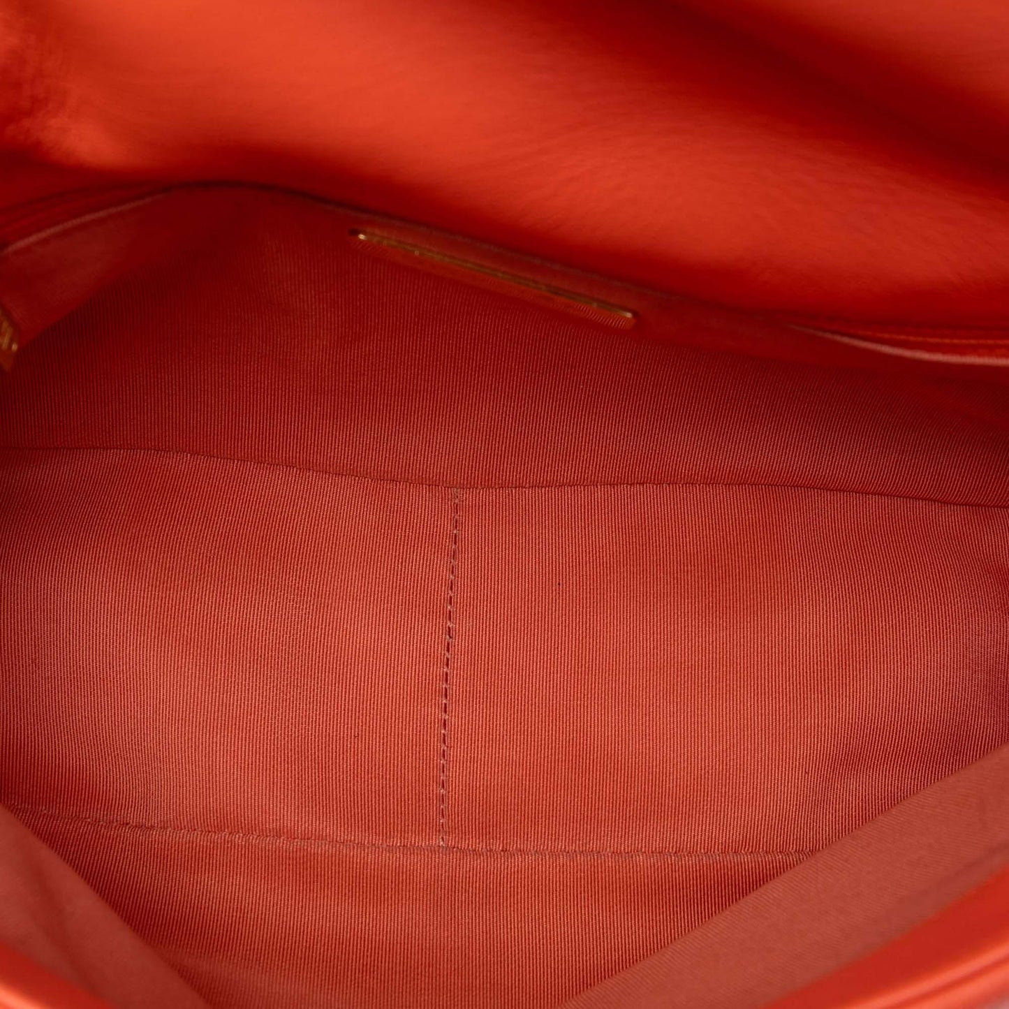 Orange Chanel Medium Lambskin 19 Flap Satchel