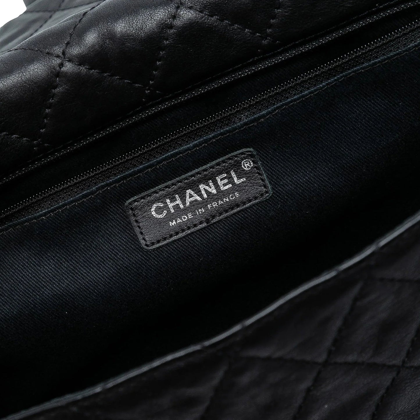 Black Chanel Quilted Calfskin Reissue 2.55 Easy Messenger Flap Crossbody Bag