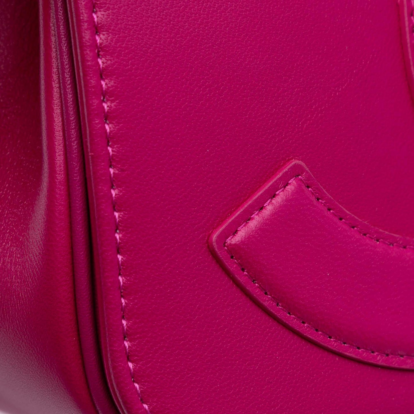 Pink Chanel Lambskin CC Mania Flap Crossbody Bag