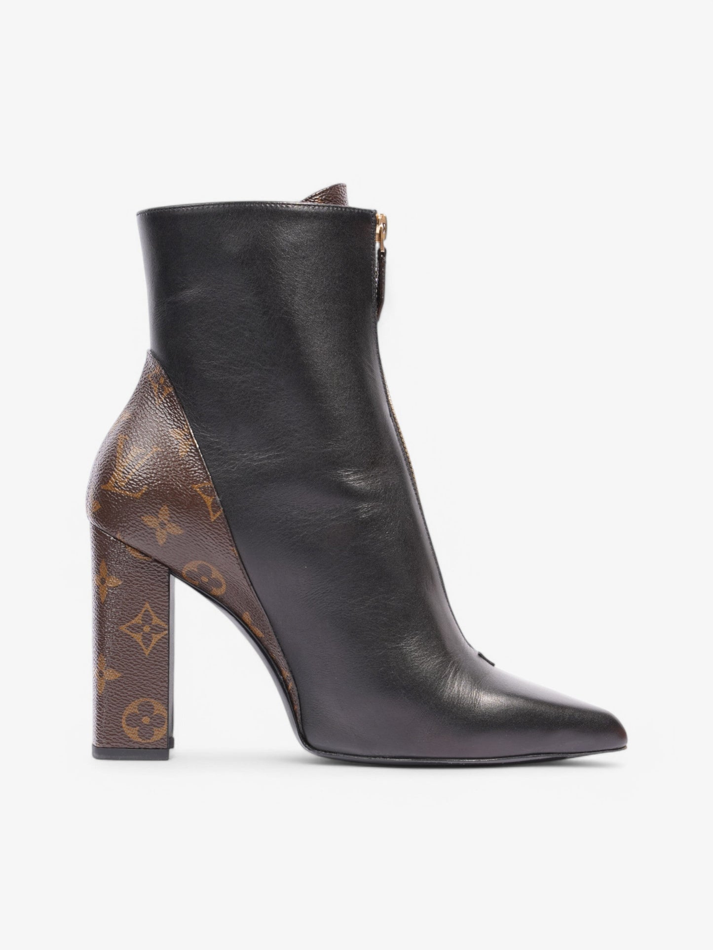 Louis Vuitton Matchmake Ankle Boot 90 Black / Monogram Leather EU 39 UK 6